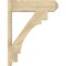 Ekena Millwork Merced Rough Sawn Craftsman Outlooker, Douglas Fir, 8"W x 28"D x 36"H OUT08X28X36MRC04RDF - alternate 4